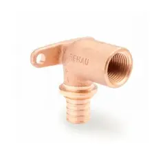 Угольник настенный с длинным патрубком, внутр. Резьба Rehau 20-Rp 1/2 RX+