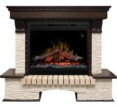 Каминокомплект Dimplex Pierre Luxe - Темный дуб / Сланец мелкий с очагом Symphony 26'' DF2624L-INT