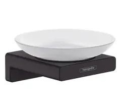 Мыльница Hansgrohe AddStoris черный матовый (41746670)