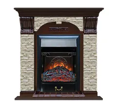 Каминокомплект Glenrich АРОЧНЫЙ ГО дуб 46 c топкой MAJESTIC BR