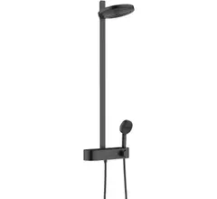 Душевая стойка Hansgrohe Pulsify матовый черный (24240670)
