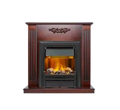 Каминокомплект Dimplex Lumsden - Махагон коричневый антик с очагом Brookline Black