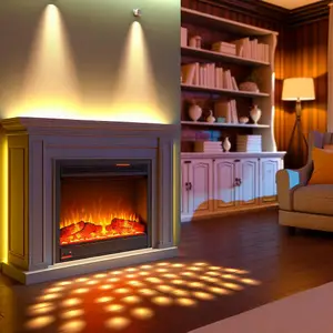 Электрокамин с очагом Aspen Gold – уют и комфорт