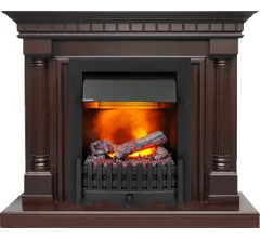 Каминокомплект Dimplex Dallas - Темный дуб с очагом Danville Black FB2