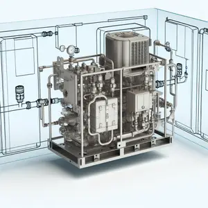 Гидромодуль MDV НС F155.0/P23.7 D-L для чиллеров