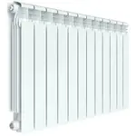 Радиатор алюминиевый RIFAR ALUM Ventil 500 14 секц. нижн. прав. 50 мм – вид 1