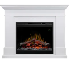 Каминокомплект Dimplex California - Алебастр (Высота 1005мм) с очагом Symphony 26'' DF2624L-INT