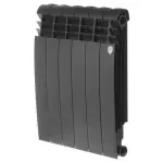 Биметаллический радиатор Royal Thermo BiLiner 500 new/Noir Sable - 6 секц. – вид 1