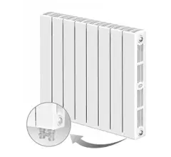 Радиатор биметаллический RIFAR SUPReMO Ventil 500 08 секц. нижн. прав.