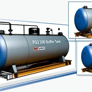 Буферная емкость Sunsystem PS2 200 для отопления