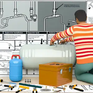 Установка расширительного бака для отопления частного дома