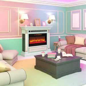 Портал Royal Flame Soho - Орех для стильного интерьера