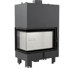 Каминная топка Kratki MBM/PW/10/L/BS/W