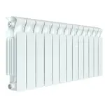 Радиатор биметаллический RIFAR MONOLIT 300 14 секц. бок. – вид 1