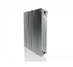 Биметаллический радиатор Royal Thermo PianoForte 500 new/Silver Satin - 6 секц.