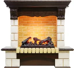 Каминокомплект Dimplex Pierre Luxe - Темный дуб / Шампань (Высота 1035мм) с очагом Cassette 600 NH