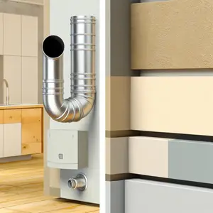 Труба вытяжки для газового котла установка: советы по монтажу