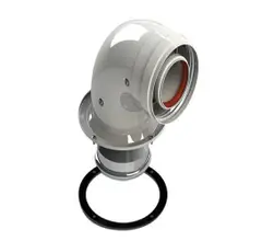 Коаксиальное колено ARISTON 90 градусов