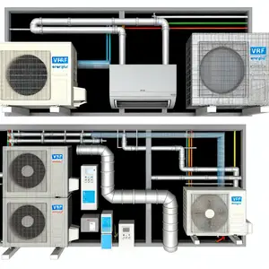 Канальный внутренний блок VRF Energolux: обзор и сравнение