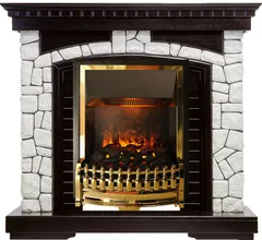 Каминокомплект Dimplex Glasgow - Венге / Белый с очагом Atherton