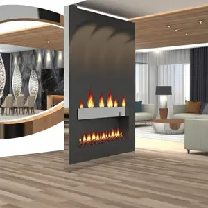 Эллиптический портал Royal Flame Ellips: стильный декор