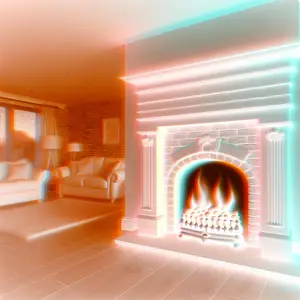 Портал Royal Flame Cardiff белый – уют и элегантность