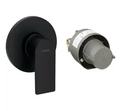 Смеситель для душа Hansgrohe Rebris E черный матовый (72658670)