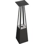 Нагреватель газовый Kratki UMBRELLA (G31/37), черный, с газовым оборудованием – вид 3
