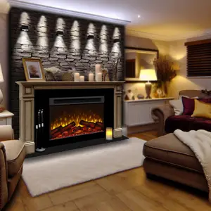 Каминокомплект Royal Flame Shateau - Темный дуб с очагом Emerald 28