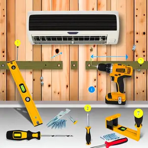 Монтаж кондиционеров в домах с деревянными стенами