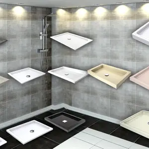 Виды душевых поддонов: выбираем лучший вариант для ванной