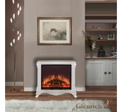 Каминокомплект Glenrich ВЕРСАЛЬ царга A23 белый c топкой ARTE 23