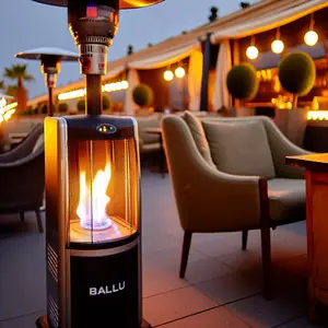 Газовый уличный обогреватель Ballu для зимнего комфорта