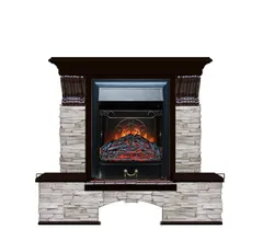 Каминокомплект Glenrich БОСТОН К МИСХОР угл. венге c топкой MAJESTIC BL