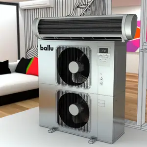 Фанкойл канальный Ballu Machine BMFM-271SL/ARC-12: комфорт и эффективность