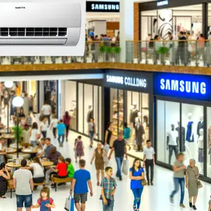 Кондиционеры Samsung для торговых центров: комфорт и экономия