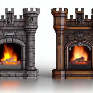 Каминокомплект Royal Flame Barcelona с очагом Majestic: тепло и стиль