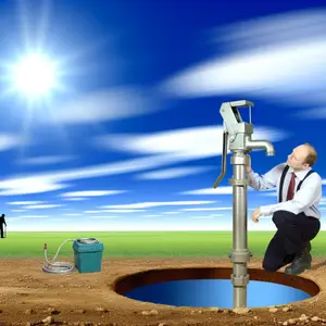 Установка и подключение погружного насоса для скважины