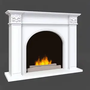 Портал Royal Flame Corsica - Матовый белый для уюта