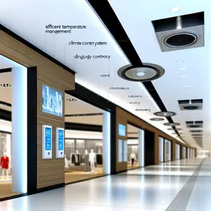 Климатическая техника Daikin для шопинг-центров