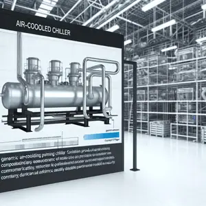 Чиллер Daikin EWADC воздушного охлаждения для промышленности