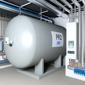 Буферная емкость Sunsystem PR2 1000 для отопления