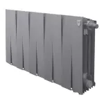 Радиатор Royal Thermo PianoForte 300 Silver Satin VDR80 - 8 секц. – вид 1