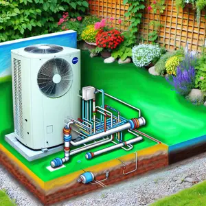 Грунтовой тепловой насос De Dietrich GSHP 12 TR-E – надежное решение