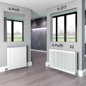Стальной панельный радиатор Buderus K-Profil 21 и 22