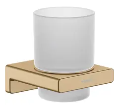 Стакан Hansgrohe AddStoris цвет держателя-шлифованная бронза (41749140)