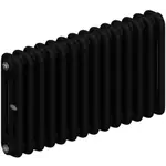 Радиатор трубчатый RIFAR TUBOG 3037 Антрацит 16 секц. бок. – вид 1