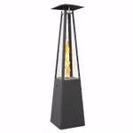 Нагреватель газовый Kratki UMBRELLA (G31/37), черный, с газовым оборудованием – вид 1