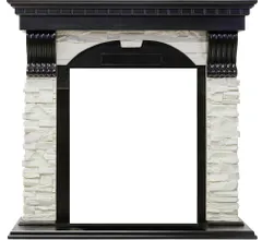 Портал Royal Flame Dublin арочный сланец белый для камина