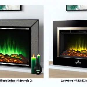 Каминокомплект Royal Flame Lindos vs Luxemburg